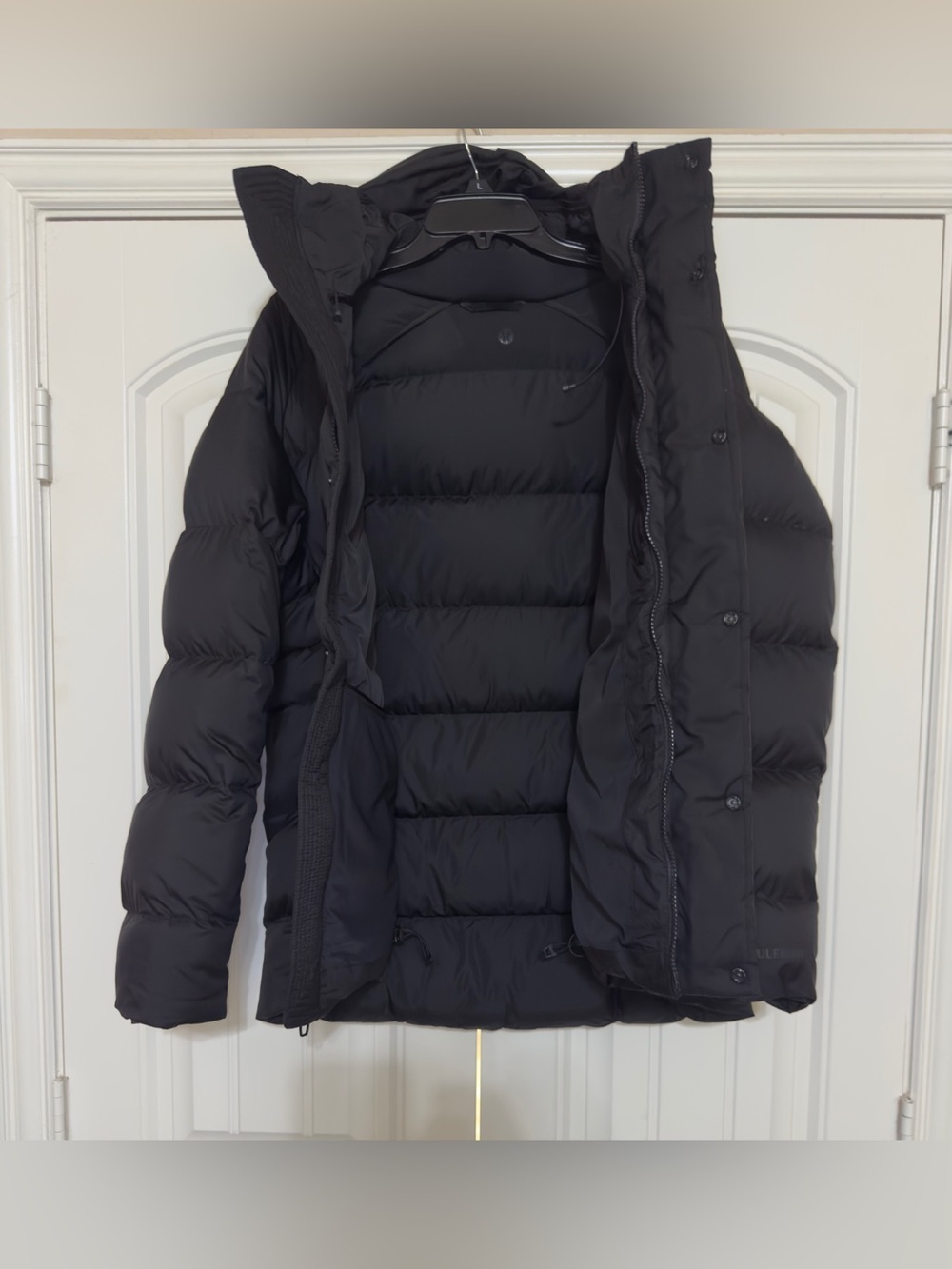 Lululemon Wunder Puff Jacket Black Men's Size Small